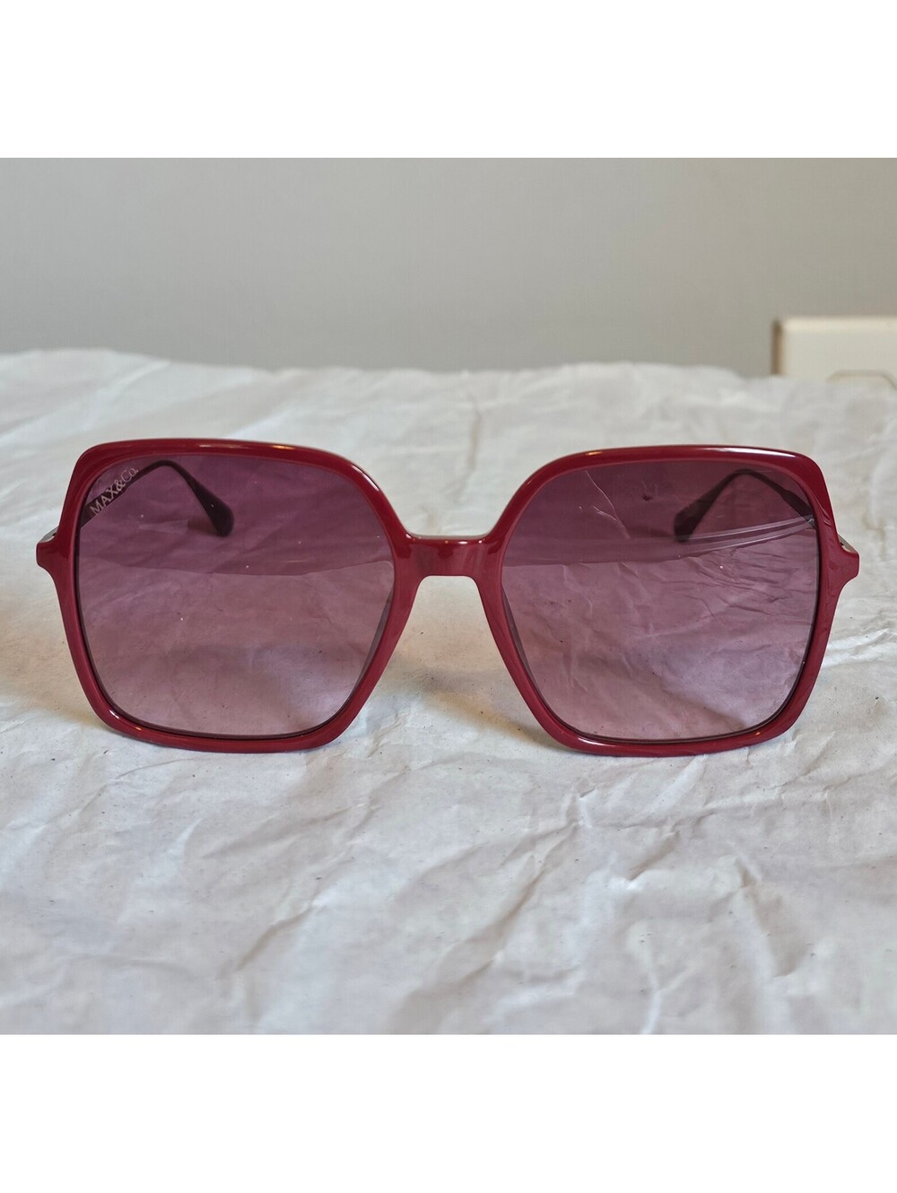Max&Co Fusca Oversized Square Sunglasses - MO0010 69T - NWOT